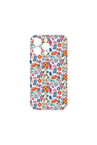 bestcase Husa Crystal Glitter 2MM, Compatibila Cu Apple iPhone 14 Pro, Flower...