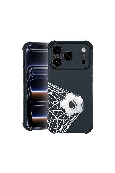 bestcase Θήκη TPU Pro Shock Συμβατή με Apple iPhone 17 Pro, με σχέδιο ποδοσφα...