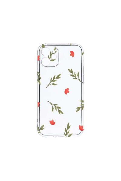 bestcase Husa Clear Silicon 2MM, Compatibila Cu Apple iPhone 11, Flowers, Ant...