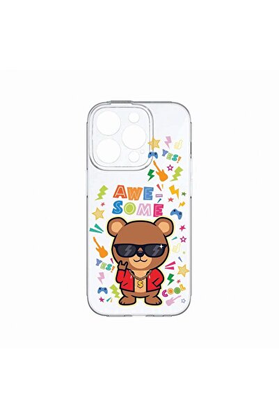 bestcase Θήκη, Συμβατή με Apple iPhone 14 Pro, Υπέροχο Αρκουδάκι, Ανθεκτική σ...