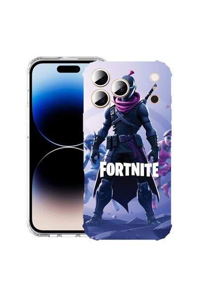 bestcase Θήκη για Apple iPhone 17 Pro Max με σχέδιο Fortnite, Αντικραδασμική,...