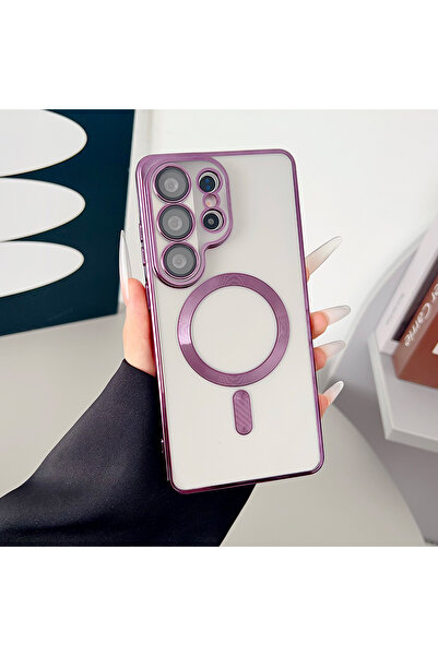 Choice19 Galaxy S26 Ultra Purple Magnetic Case for S26 Ultra S26 Plus Plating...