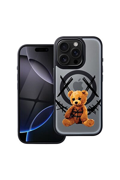 bestcase Θήκη συμβατή με Apple iPhone 12 Pro με σχέδιο αρκουδάκι με χαμόγελο,...