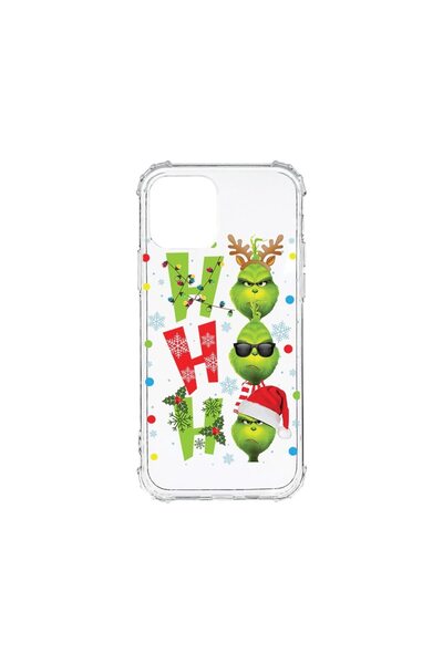 bestcase Husa Anti Shock 1.5MM, compatibila cu Apple iPhone 11, Grinches - Ho...