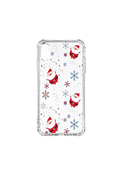 bestcase Антишоков силиконов калъф, съвместим с Apple iPhone XS Max, Xmas, Во...