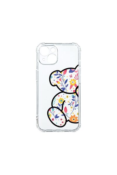 bestcase Husa Anti Shock 1.5MM, Compatibila Cu Apple iPhone 14, Flower Teddy ...