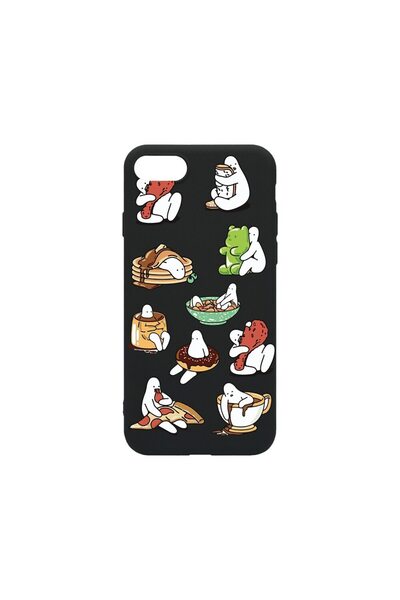 bestcase Λεπτή Θήκη Σιλικόνης 0.8MM, Συμβατή με Apple iPhone 8 Plus, Το τρώγο...