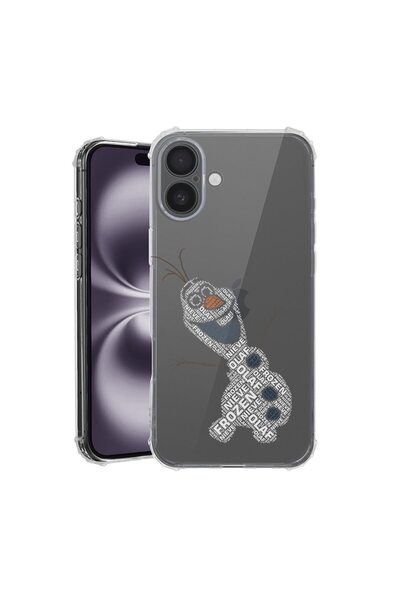bestcase Husă pentru Apple iPhone 17 cu design caligrafic Olaf, Antișoc, Colț...