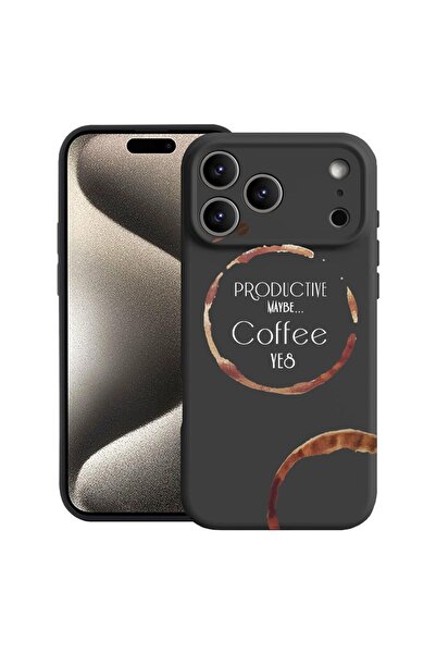 bestcase Husă pentru Apple iPhone 17 Pro cu Design Coffee, Silicon Premium, M...