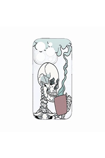 bestcase Husa BestCase¬Æ, Compatibila Cu Apple iPhone 14 Pro Max, Skull, Rezi...