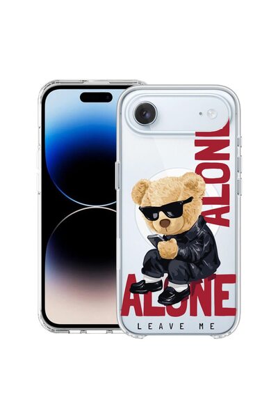 bestcase Θήκη για Apple iPhone 17 Air με Σχέδιο  "Leave Me Alone " Αρκουδάκι,...