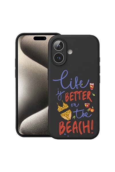 bestcase Θήκη Σιλικόνης Premium για Apple iPhone 16 Plus, Παραλία, 1828634 PB...