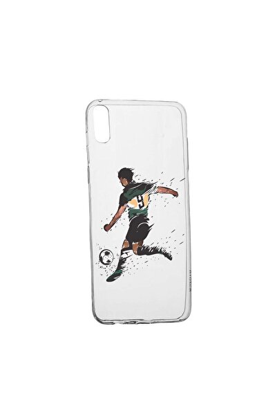 bestcase Θήκη σιλικόνης συμβατή με Apple iPhone XS Max, Σχέδιο Ποδόσφαιρο, αν...