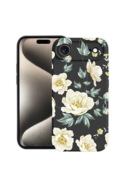 bestcase Husă pentru Apple iPhone 17 Air cu Design Floral, Silicon Premium, I...