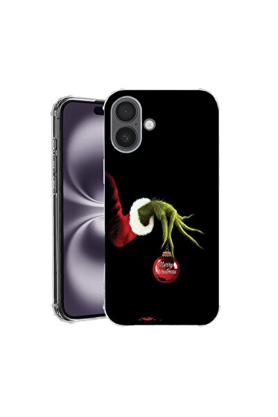 bestcase Husă pentru Apple iPhone 17 cu design Grinch de Crăciun, Antișoc, cu...