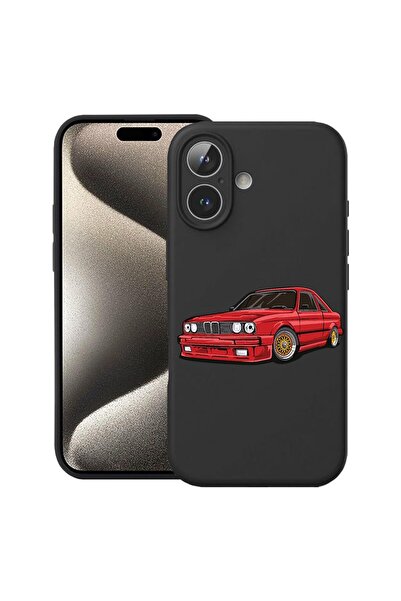 bestcase Husă pentru Apple iPhone 17 cu Design Mașină Clasică, Silicon Premiu...