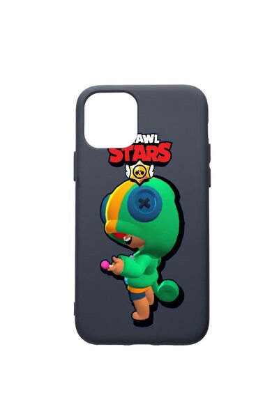 bestcase Θήκη Σιλικόνης Premium Συμβατή με Apple iPhone 12, Brawl Stars Leon,...