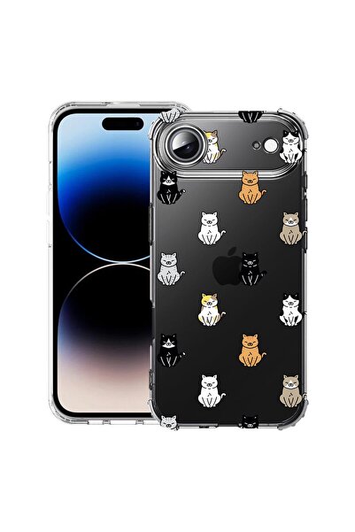 bestcase Θήκη για Apple iPhone 17 Air με Σχέδιο Γάτας, Αντικραδασμική, Ενισχυ...