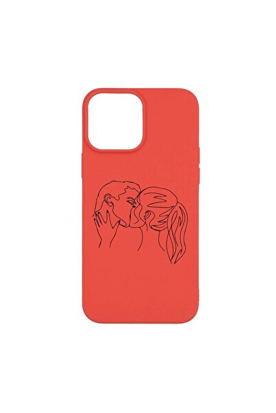 bestcase Θήκη σιλικόνης, Συμβατή με Apple iPhone 13 Pro Max, Teen Love, ανθεκ...