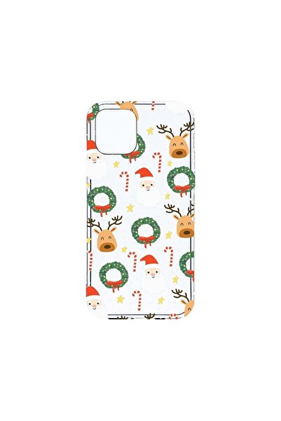 bestcase Husa Clear Silicon 2MM, Compatibila Cu Apple iPhone 12 Pro, Xmas, An...
