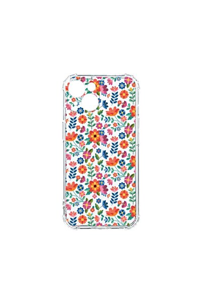 bestcase Husa Anti Shock 1.5MM, Compatibila Cu Apple iPhone 15 Plus, Flower P...