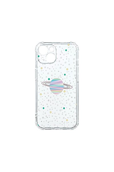bestcase Αντικραδασμική Θήκη 1.5MM, Συμβατή με Apple iPhone 15, Σχέδιο Σύμπαν...