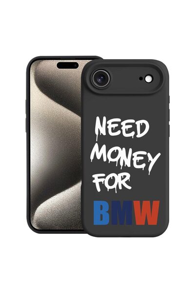 bestcase Husă pentru Apple iPhone 17 Air cu Design Need Money For BMW, Silico...