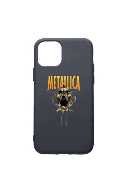 bestcase Θήκη Σιλικόνης Premium Συμβατή με Apple iPhone 12 Pro, Metallica, με...