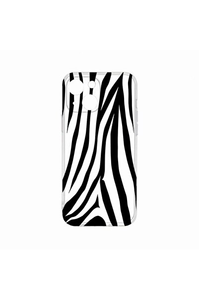 bestcase Husa BestCase¬Æ, Compatibila cu Apple iPhone 14, Black Zebra, Rezist...