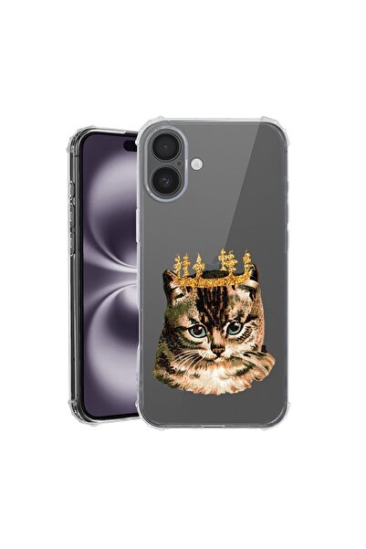bestcase Case for Apple iPhone 16, Anti Shock 1.5MM, King Cat, Shock Resistan...