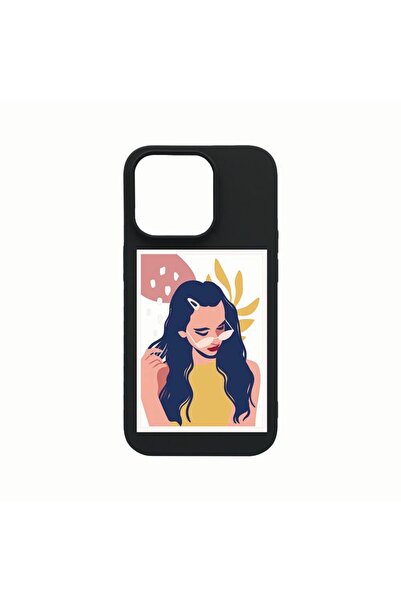 bestcase Husa Silicon, Compatibila cu Apple iPhone 14 Pro, Summer Girl, rezis...