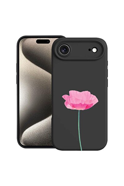 bestcase Husă pentru Apple iPhone 17 Air cu Design Trandafir - Roz Pastel, Si...