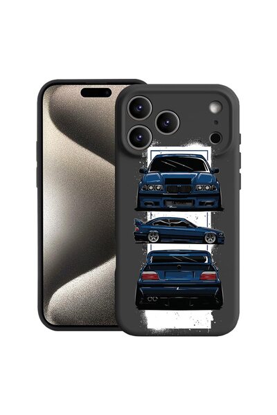 bestcase Θήκη για Apple iPhone 17 Pro Max με Σχέδιο BMW E36, Σιλικόνη Premium...