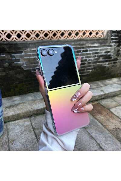 Choice5 Galaxy Z Flip7 K5-DK For Z Flip 7mobile phone case color plating rain...