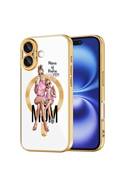 bestcase Πολυτελής Θήκη MagSafe, Συμβατή με Apple iPhone 16, Μάμα του Δράματο...