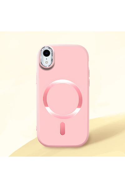 CASEVIBE iPhone XR Uyumlu Sade, tek renk, tam kaplama, darbeye dayanıklı