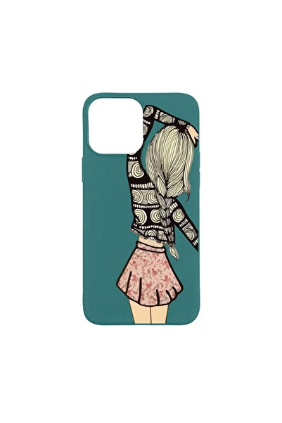 bestcase Husa Silicon Compatibila Cu Apple iPhone 13 Pro Max, Girl Friend, re...