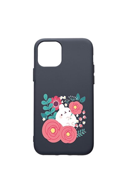 bestcase Husa Premium Silicon Compatibila Cu Apple IPhone 12, Rabbits in Flow...