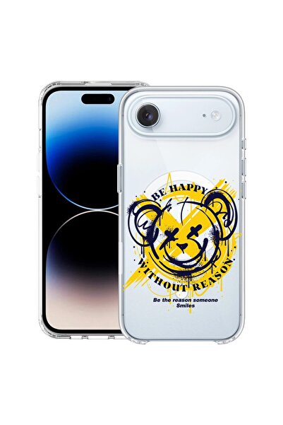 bestcase Θήκη για Apple iPhone 17 Air με Σχέδιο Teddy Bear Be Happy, Αντικραδ...