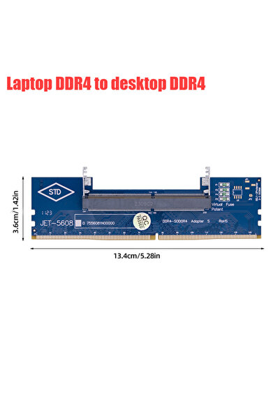 Choice APWIKOGER DDR4 Laptop To Desktop Memory Adapter Card DDR3 DDR4 DDR5 Me...
