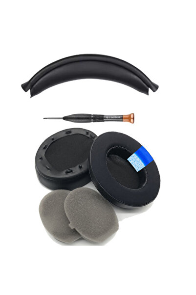 Choice1 طقم جل أسود WH1000XM3 سهل التركيب، وسادات أذن قابلة للتركيب لسماعات W...