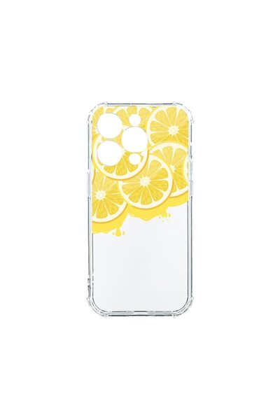 bestcase Противоударен калъф 1.5ММ, съвместим с Apple iPhone 15 Pro, Лимон, У...