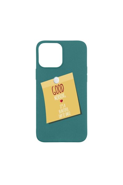 bestcase Silicone Case Compatible with Apple iPhone 13 Pro Max, Good Morning ...