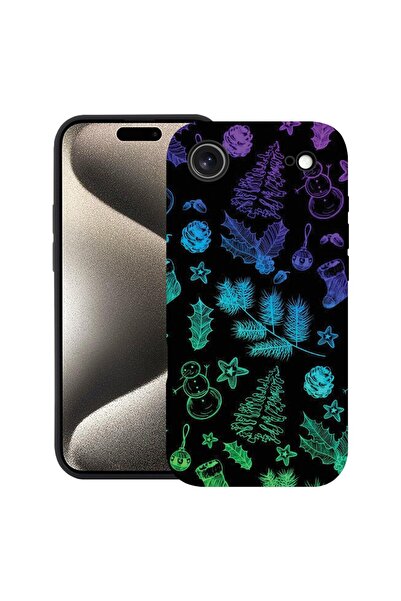 bestcase Husă pentru Apple iPhone 17 Air cu Design cu Model de Crăciun, Silic...