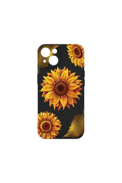bestcase Husă Premium din Silicon Lichid, Compatibilă cu Apple iPhone 14, Sun...