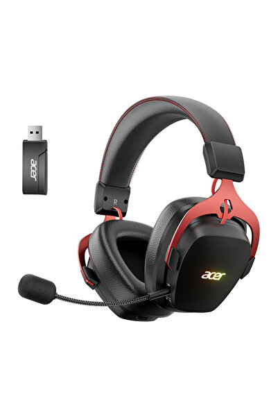 Choice1 BlackRed Acer 2.4GHz Wireless Gaming Headsets 7.1 Surround Sound Blue...