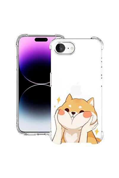 bestcase Θήκη για Apple iPhone 16e, Αντικραδασμική 1.5MM, Emoji - Γλυκιά Γάτα...