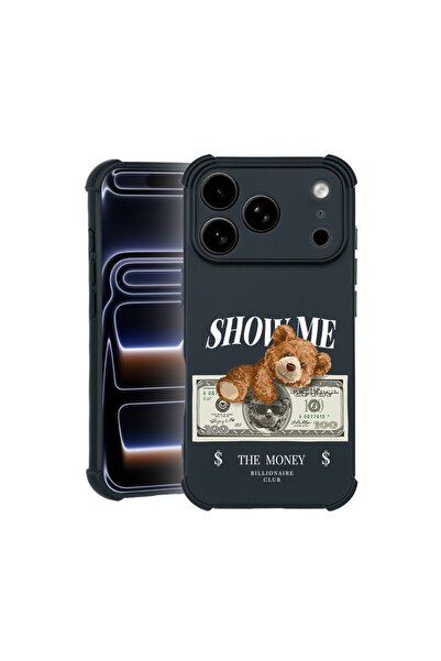 bestcase Θήκη TPU Pro Shock συμβατή με Apple iPhone 17 Pro, με σχέδιο Αρκουδά...
