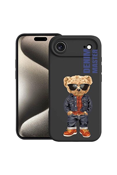 bestcase Husă pentru Apple iPhone 17 Air cu Design Denim Master - Ursuleț de ...