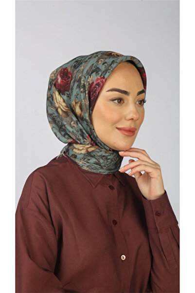 locella Lo'cella Pamuklu Soft Eşarp 4560-13 Mint Yeşili